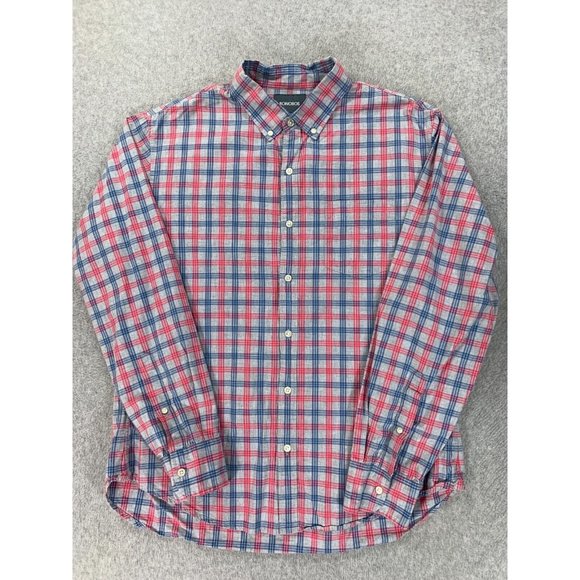 Bonobos Other - Bonobos Slim Fit Plaid Long Sleeve Button Down Shirt (Men's XL) Gray